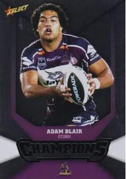2011 NRL Champions - Silver Parallel #SP78 Adam Blair Front
